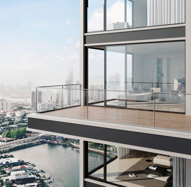 ES118 Minimal Sliding Door